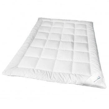 Walburga weiß Steppbett Clima Active Batist / Outlast 2 WP 200x200 cm leicht