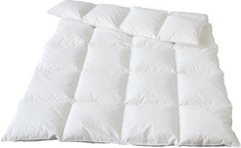 Traumina Bettdecke Plume Bio Daune Winterdecke WK4 200x200 cm