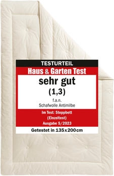 Frankenstolz Wolle Anti Milbe Normal 135x200cm Frankenstolz Wolle Anti Milbe Normal 135x200cm