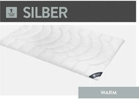SPESSARTTRAUM Baumwollbettdecke "Silber" warm 1 Stk. tlg. hergestellt in Deutschland,