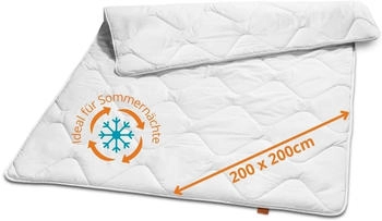 Sleepling Sommerbettdecke ultra leicht 200x200cm