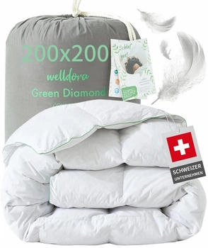 Welldora Green Diamond medium 200x200cm
