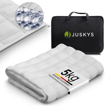 Juskys Gewichtsdecke 135x200cm 5kg (301681)