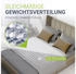 Juskys Gewichtsdecke 135x200cm 9kg (301683)