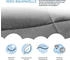 Dailydream Gewichtsdecke Baumwolle 135x200cm 4,5kg grau