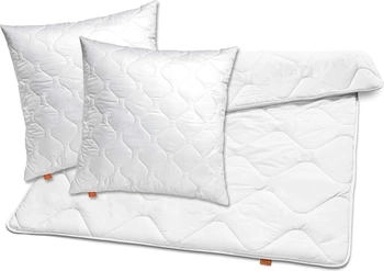 Sleepling Bettwaren-Set warm 200x200+2x80x80cm