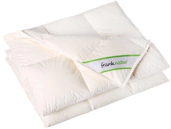 franknatur Dauneneinziehdecke kbA 90/10 leicht 135x200cm