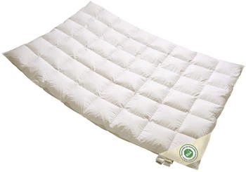 Vitaschlaf Daunenbettdecke Bio-Luxe kbA leicht 135x200cm