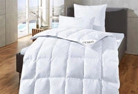 OTTO home Daunenbettdecke + Kopfkissen "K&ouml;niz, Bettdecke 135x200&155x220 cm mit