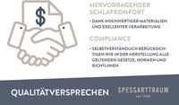 SPESSARTTRAUM G&auml;nsedaunenbettdecke "Premium****, hergestellt in Deutschland,