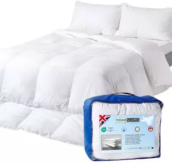 Homescapes Winterbettdecke &ndash; Super-Mikrofaser, W&auml;rmeklasse 4, 260 x 220 cm