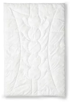 OBB Naturhaarbettdecke, Bezug: Baumwolle, 90° Eckverarbeitung für bessere Passform der Bettwäsche, 135 cm x 200 cm