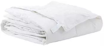 vidaXL Leichte Bettdecke für Frühling und Herbst Gefüttert, Baumwolle, Feder, fürs Schlafzimmer, luxuriös