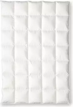 OBB Black Forest Gänsedaunen-Kassettendecke Winterdecke Ava warm Größe 200x200 cm