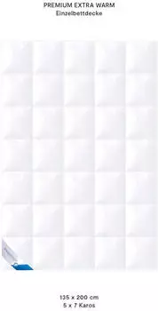 Böhmerwald Premium extrawarm 200x200cm