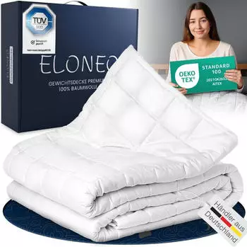 Eloneo Gewichtsdecke 155x220cm 9kg (24680)