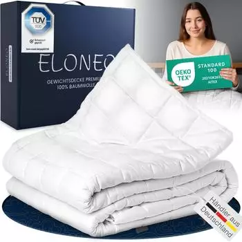 Eloneo Gewichtsdecke 135x200cm 11kg (24678)