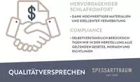 SPESSARTTRAUM Daunenbettdecke "First Class" warm F&uuml;llung