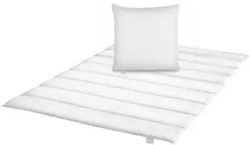 liebling Bettdecke + Kopfkissen Polyester warm 155x220+80x80cm