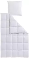 OTTO home Daunenbettdecke + Kopfkissen "K&ouml;niz, Bettdecke 135x200&155x220 cm mit