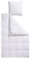 OTTO home Daunenbettdecke + Kopfkissen "K&ouml;niz, Bettdecke 135x200&155x220 cm mit