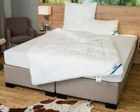 Beco Microfaserbettdecke "Medibett Made in Green, in drei Bezugsvarianten" warm