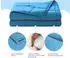 Dailydream Gewichtsdecke Baumwolle 155x200cm 11kg blau