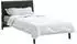 vidaXL Bettdecke weiß 155x220cm Polyester