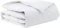 vidaXL Winterbettdecke Wei&szlig; 155 x 220 cm Feder