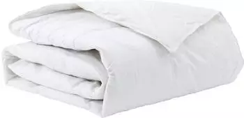 vidaXL Winterbettdecke wei&szlig; 155x220cm, Feder (42007658)