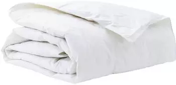vidaXL Bettdecke Feder, 135x220cm, wei&szlig; (42007644)