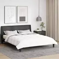 vidaXL Winterbettdecke 200 x 240 cm Winter Feder Wei&szlig; Atmungsaktiv