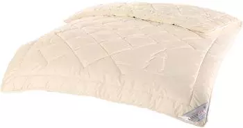 Sannwald Alpentraum Zirbe Leicht-Steppbett Wolle/Baumwolle, 155x220cm