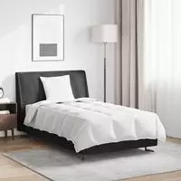 vidaXL 2-in-1 Bettdecke mit Kissen 2 stk. Wei&szlig; Daunenfeder