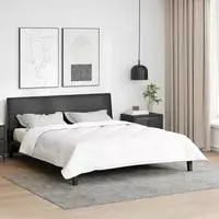 vidaXL 2-in-1 Bettdecke 262 x 242 x 10 cm Winter Polyester Wei&szlig;