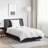vidaXL Sommerdecke mit Kissen 2 stk. Wei&szlig; Daunenfeder