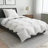 vidaXL G&auml;nsedaunen-Bettdecken-Set 90% FULDA 3 stk. 155 x 220 cm Winter