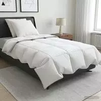 vidaXL G&auml;nsedaunen-Bettdecken-Set 90% FULDA 3 stk. 155 x 220 cm Sommer
