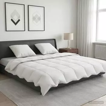 vidaXL G&auml;nsedaunen-Bettdecken-Set 90% FULDA 3 stk. 200 x 200 cm Sommer