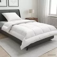 vidaXL Bettdecke und Kissen Set 2 stk. 150x200 cm Sommer 200 GSM Wolle