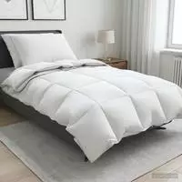 vidaXL G&auml;nsedaunen-Bettdecken-Set 90% FULDA 3 stk. 140 x 220 cm Wei&szlig;