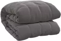 vidaXL Gewichtsdecke Grau 220x240 cm 11 kg Stoff
