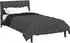 vidaXL Sommerdecke 200 x 135 cm Sommer 200 gsm Schwarz und Anthrazit