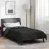 vidaXL Sommerdecke 200 x 135 cm Sommer 200 gsm Schwarz und Anthrazit