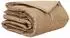 vidaXL Sommerdecke Gold 135 x 200 cm Satin und Mikrofaser