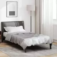 vidaXL Ganzjahresbettdecke 135 x 200 cm 300 g/m&sup2; Silber