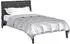 vidaXL Ganzjahresbettdecke 135 x 200 cm 300 g/m² Silber