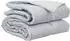 vidaXL Ganzjahresbettdecke 135 x 200 cm 300 g/m² Silber