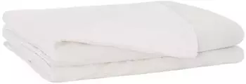 vidaXL Gewichtsdecke Wei&szlig; 120 x 180 cm 5 kg 100 % Baumwolle 205T