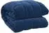 vidaXL Gewichtsdecke Blau 235x290 cm 11 kg Stoff